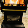 Badlands Cedar Pass at High Noon - Magnetic Pellet Stove Decorative Slate Insert for Harman P Series - Limited to 100