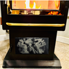 The Outlaw - Magnetic Pellet Stove Decorative Slate Insert for Harman P Series - Standard Stove Slate